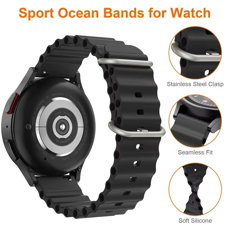 Xiaomi Uhrenarmband Silikon, Schwarz, Unisex - Bild 5