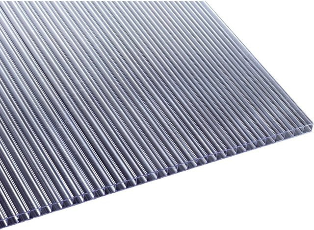 T&J Mini-Polycarbonatplatte SDP Glasklar B: 105 cm, T: 300 cm, H: 0,6 cm - Bild 1