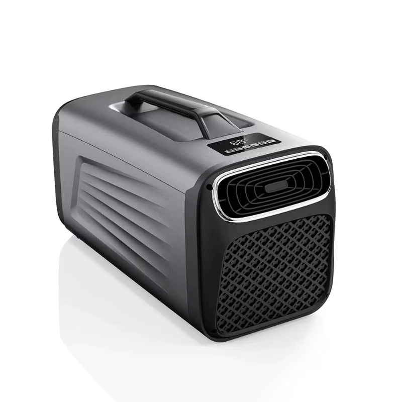Tragbare Klimaanlage FULANG Monobloc in Grau, 5200 BTU, 500W energiesparend und leise für Camping, Wohnmobil und Außenbereich - Bild 2