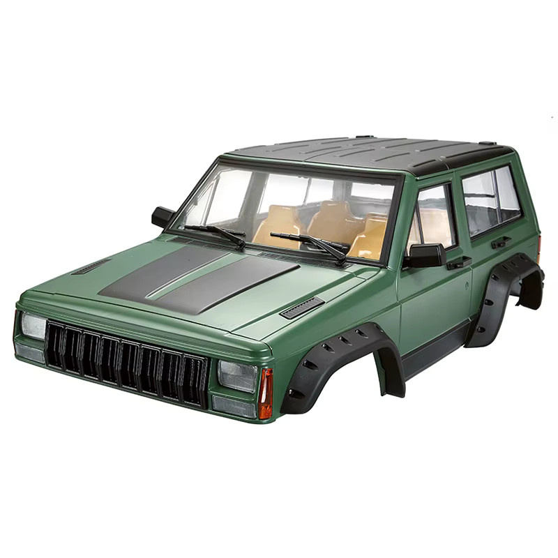 Axial Cherokee Karosserie, 1/10, Lackierter Hartplastik, Grün - Bild 3