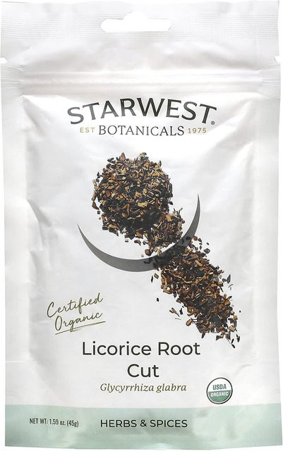 Starwest Botanicals Süßholzwurzel geschnitten Bio 45 g - Bild 1