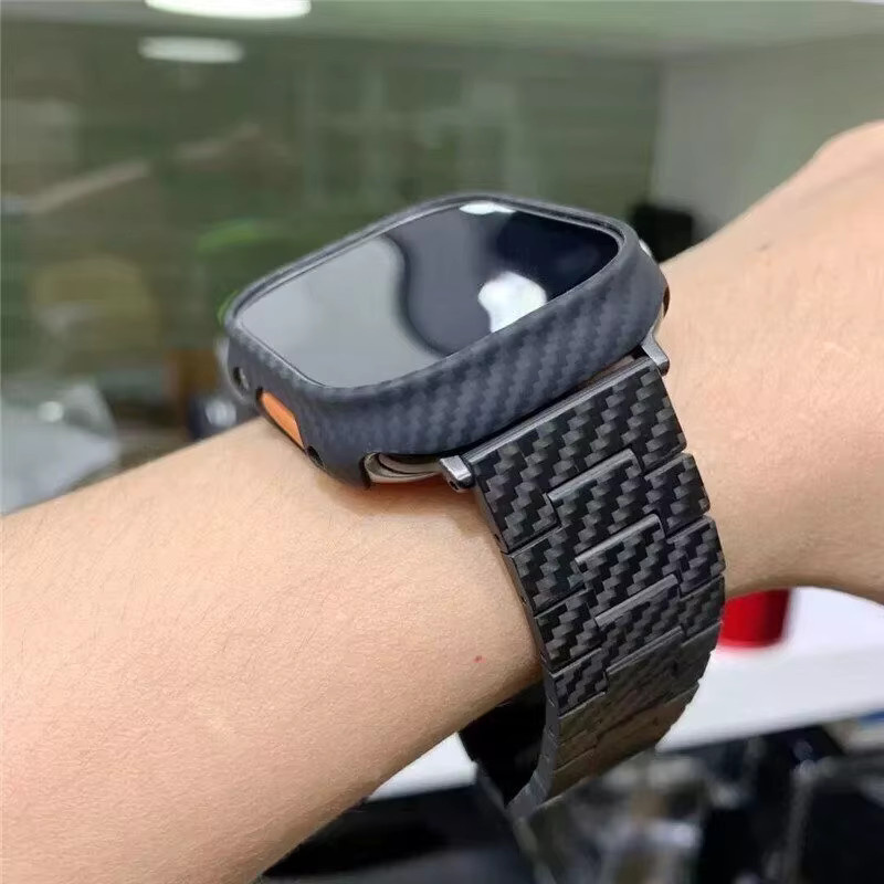 Schutzhülle Kevlar-Kohlefaser, Schwarz, Unisex - Bild 2