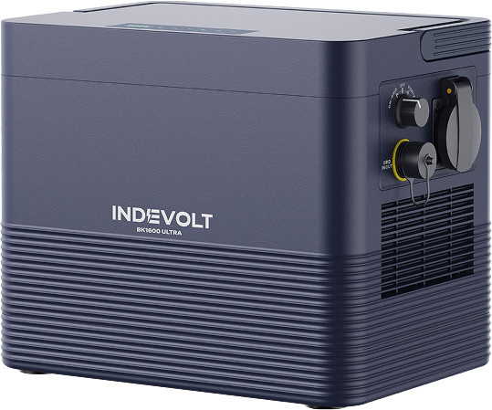 Indevolt BK1600 Ultra Balkonkraftwerk mit 1,6 kWh Speicher, 1200W 2 MPPT, All-in-One Solaranlage mit Mikroinverter und bidirektionalem Laden - Bild 1