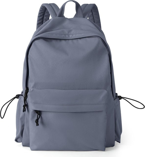 Wasserdichter Laptop-Schulrucksack von Weft in Grau für Männer und Frauen - Bild 1