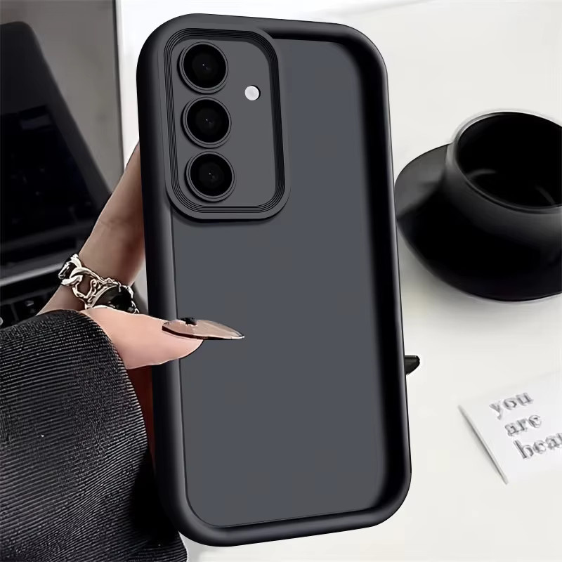 TPU Silikonhülle für Samsung Galaxy A-Serie in Braun - Bild 3