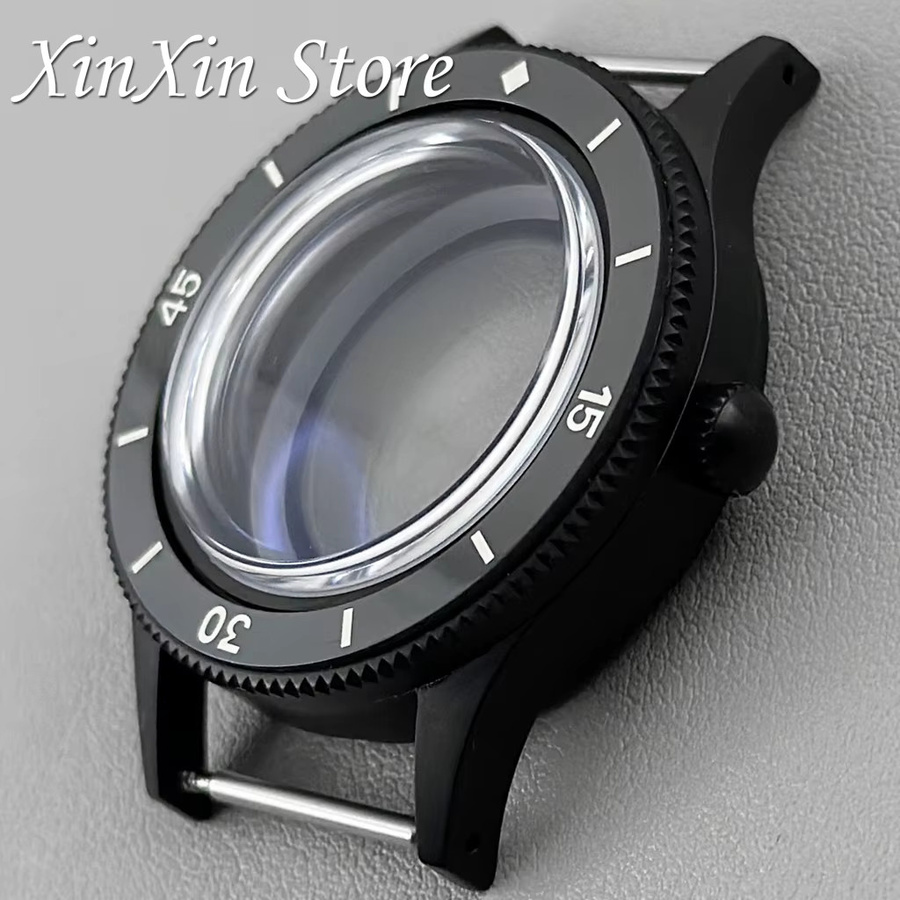 XINGHAN Uhrengehäuse Titan, Schwarz, 40 mm, Unisex - Bild 1