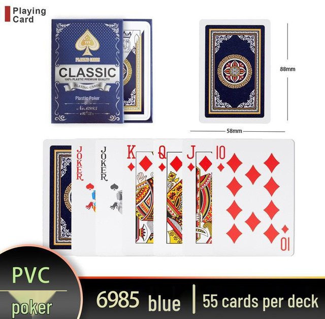 Value Vault Strategiespiel, Spielkarten, Blau, Kunststoff - Bild 1