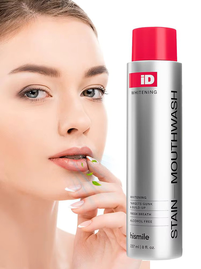 Hismile ID Whitening Stain Mundwasser, 237 ml, Unisex - Bild 4