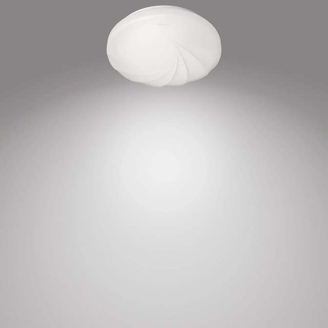 Philips LED-Deckenleuchte Shore in Weiß mit warmweißem Licht (2700 K, 10 W) - Bild 1