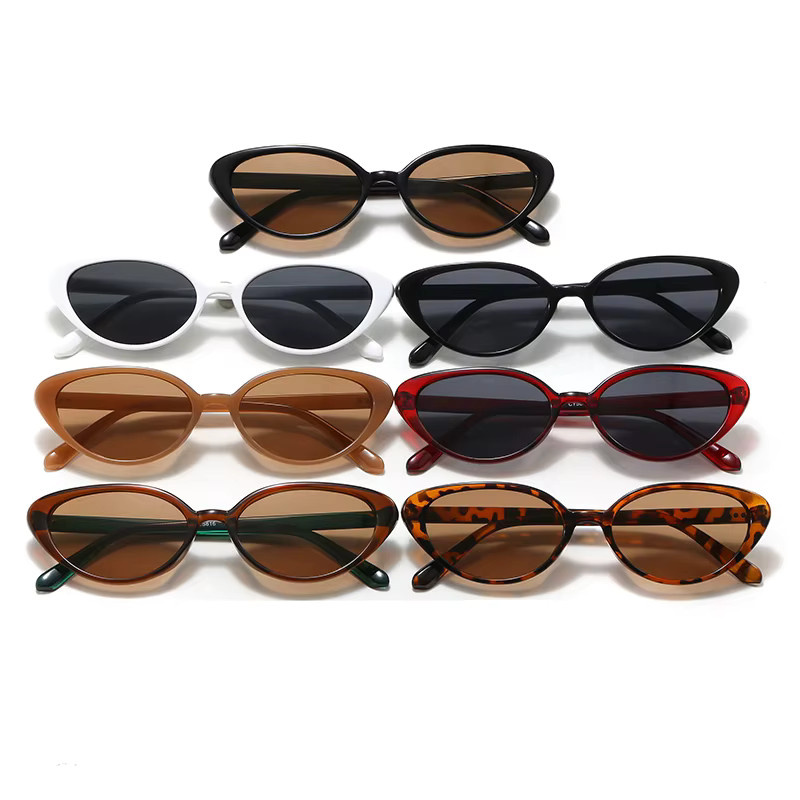 Sumory Cat Eye Sonnenbrille, Vollrand, Kunststoff, Unisex - Bild 3