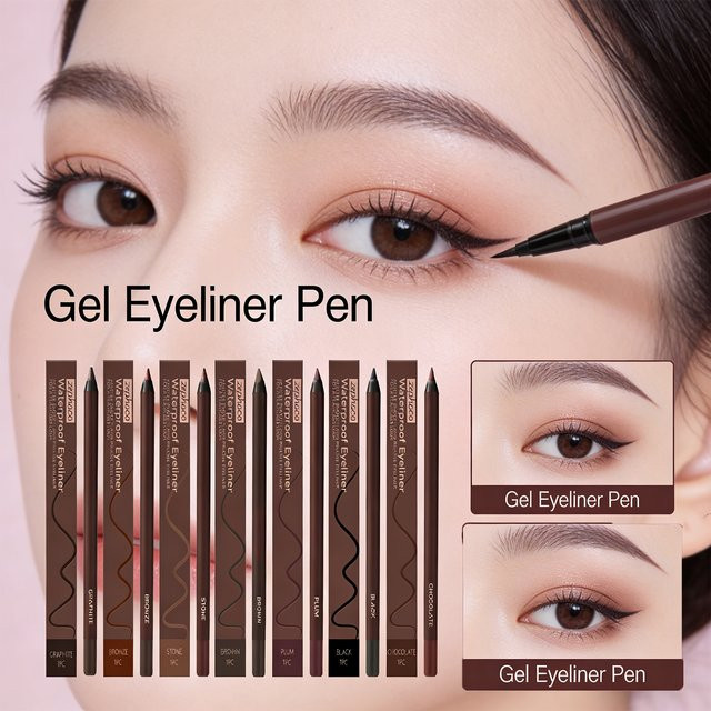 Zephoco Gel Eyeliner Stift, wasserfest - Bild 1