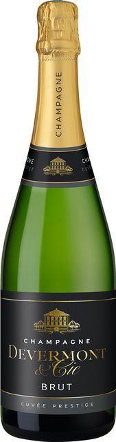 Devermont & Cie Champagne Cuvée Prestige Brut, Chardonnay & Pinot Meunier, Frankreich, 0,75 l - Bild 1