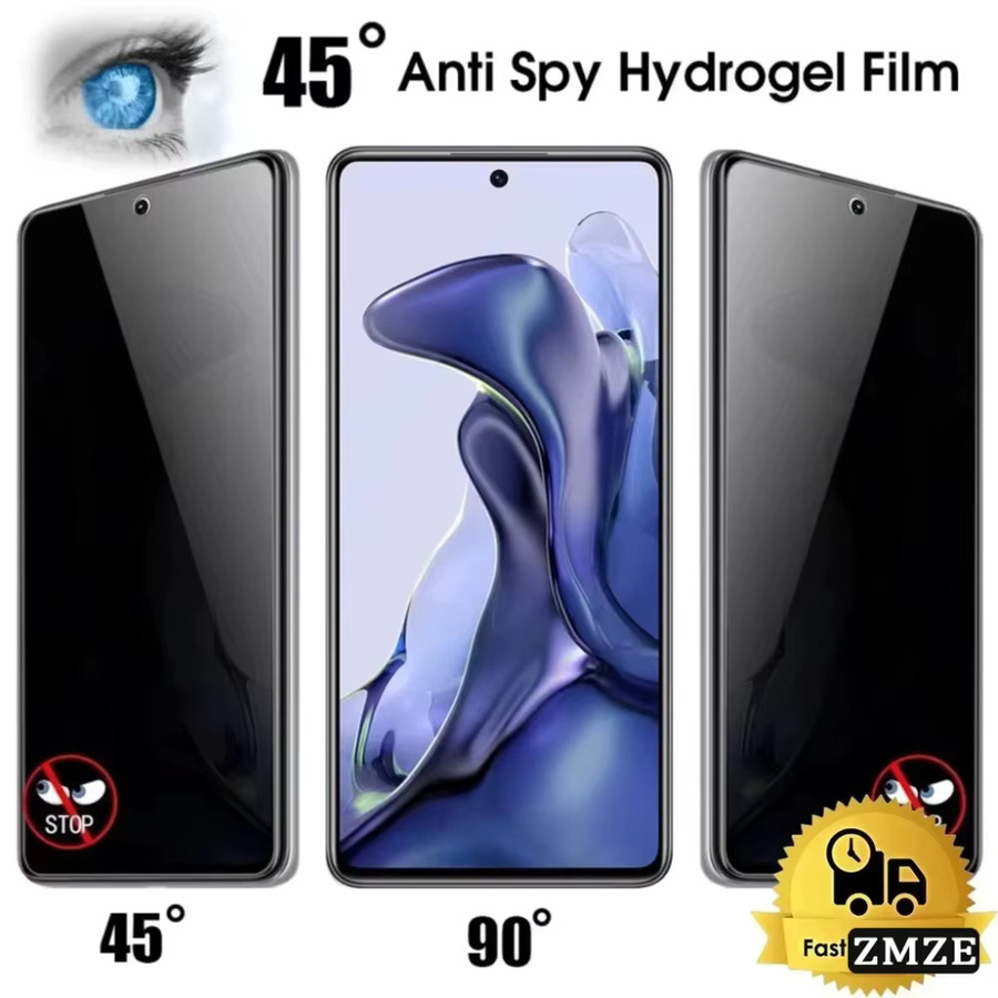 Xiaomi Privatsphäre Anti-Spy Displayschutzfolie aus gehärtetem Glas für Redmi Note 15 Pro 14 13 12 11S 10S - Bild 2