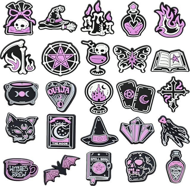 Lanxi League Schuh-Charms, Halloween Magic Series, Cartoon - Bild 1