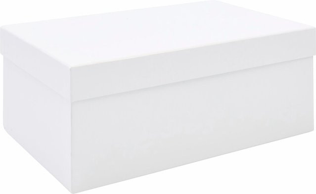 Rico Design Paper Poetry Glamour Geschenkbox Crystal White B: 28,3 cm, H: 11,0 cm, T: 11,0 cm - Bild 1