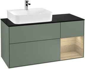 V&B Waschtischunterschrank Finion in Lackoptik, Breite: 120 cm, Tiefe: 50,1 cm, Höhe: 50,1 cm - Bild 1