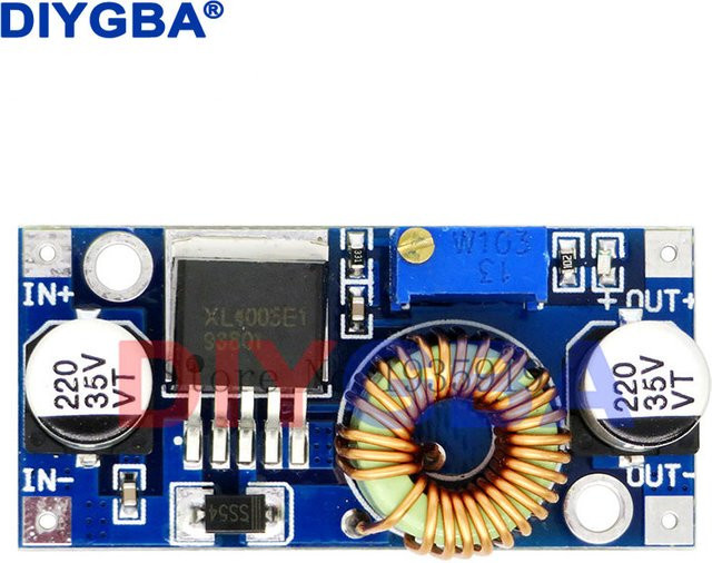 10er Set DNIGEF XL4005 Step Down DC-DC Wandler Modul, 5A Einstellbares Netzteil für LED und Lithium-Ladegeräte, Blau - Bild 1