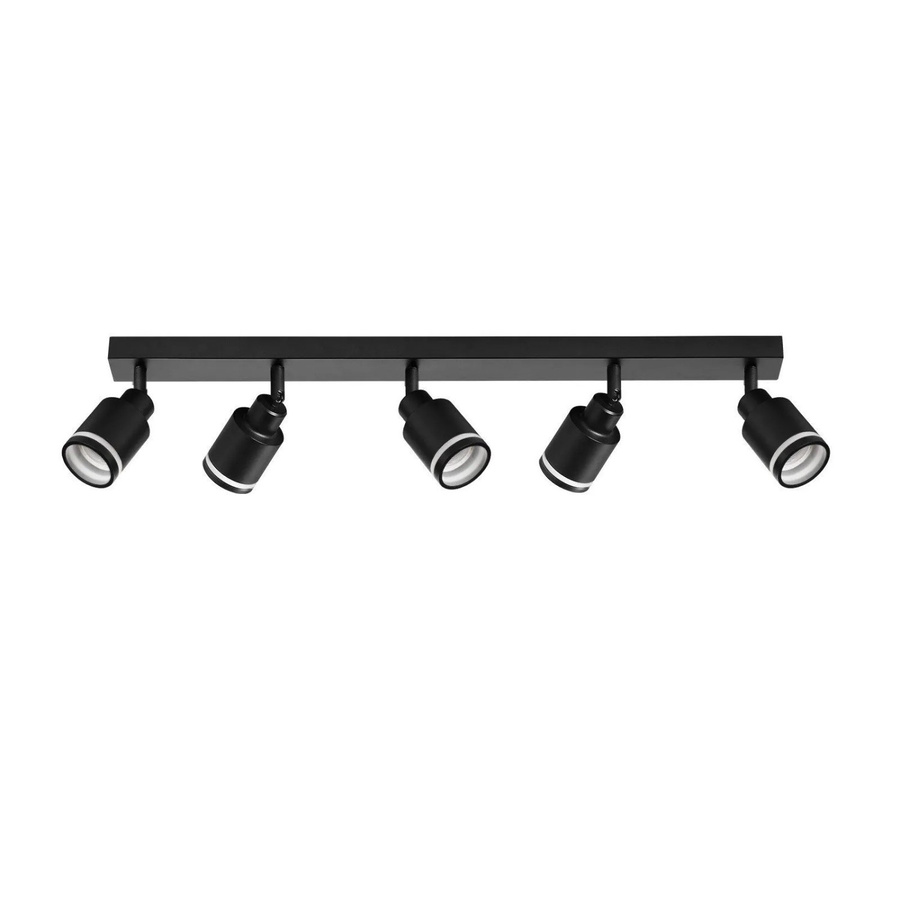 NETTLIFE Deckenstrahler L69 aus Metall in Schwarz, verstellbare LED-Zylinderleuchte mit GU10 Fassung - Bild 2