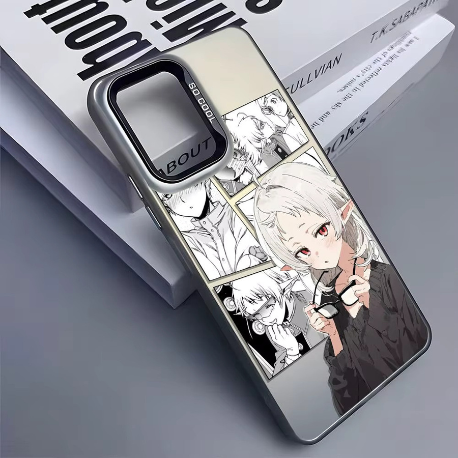 Mushoku Tensei Jobless Silikon Handyhülle für Samsung Galaxy S25 S24 S23 S22 S21 S20 Ultra in Silber - Bild 4