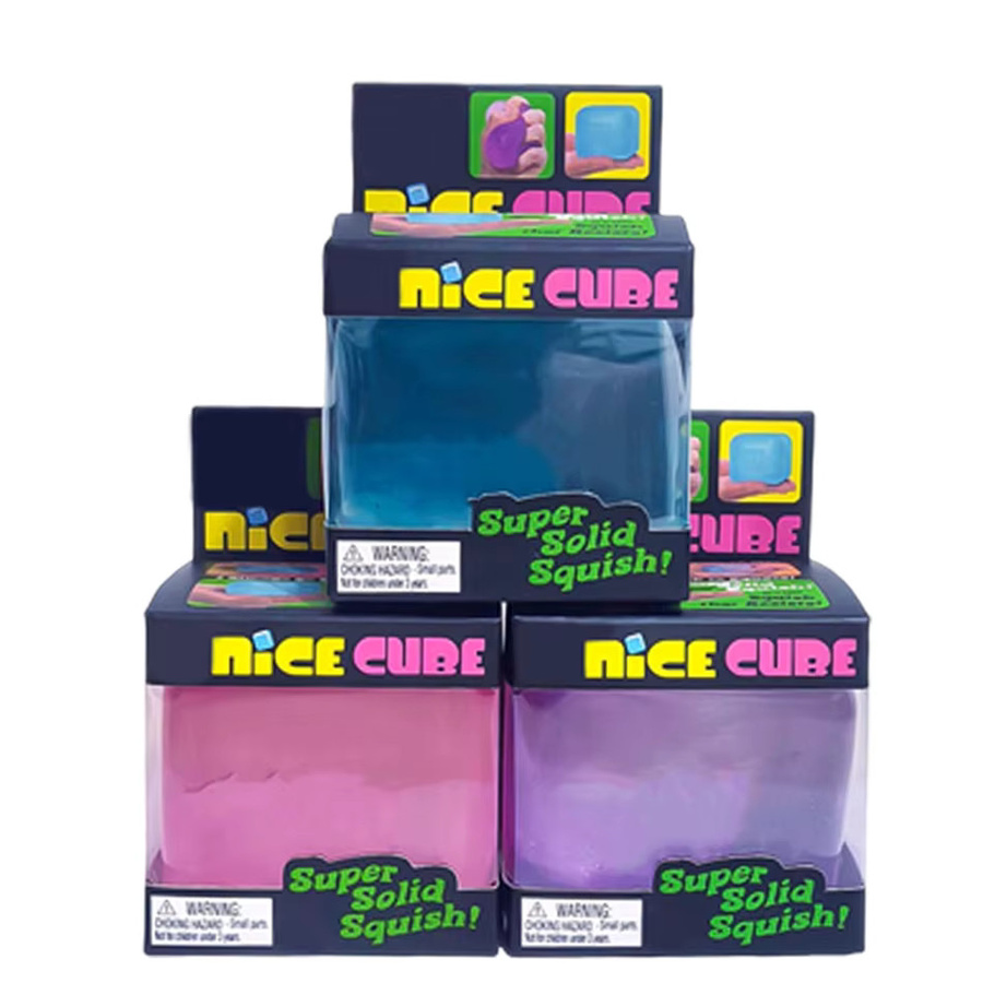 Needoh Nice Cube Squishy Fidget Toy, Sensorisches Stressabbau-Spielzeug - Bild 4
