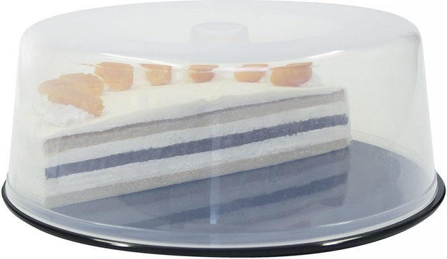 Schneider Abdeckhaube aus Polypropylen rund transparent Ø 30 cm, Höhe: 11 cm - Bild 1