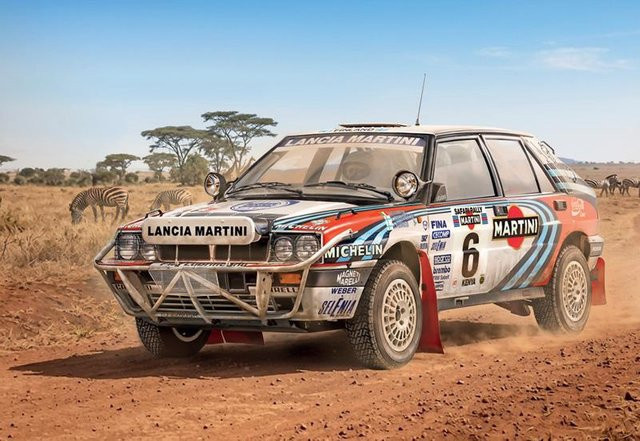 Italeri Lancia Delta Integrale 16v Safari, Modellauto, 1:12 - Bild 1