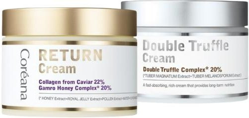 Coreana Return Cream und Double Truffle Cream, 2x 100 ml, Gesichtspflege - Bild 1