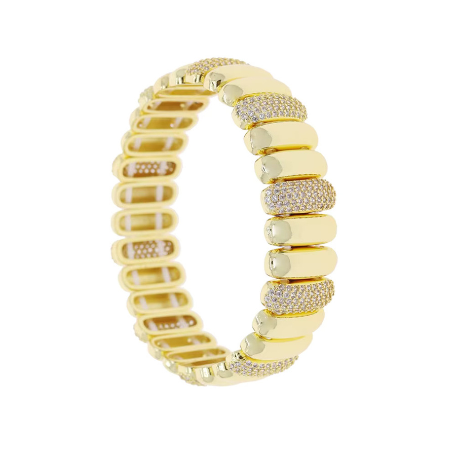 GIRLMIDNIGHT Armband, goldfarben, CZ, Damen - Bild 2