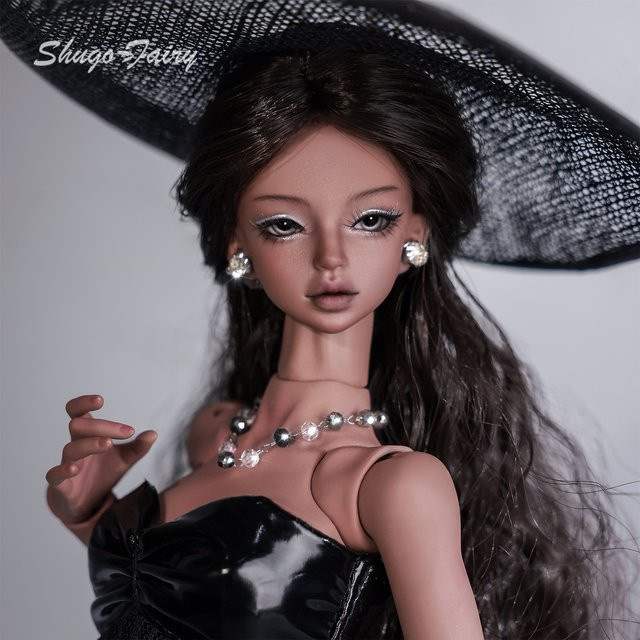 ShugaFairy Keisha A Resin FullSet Banksy Dark Witch Supermodel Style, Ball Jointed Doll - Bild 1