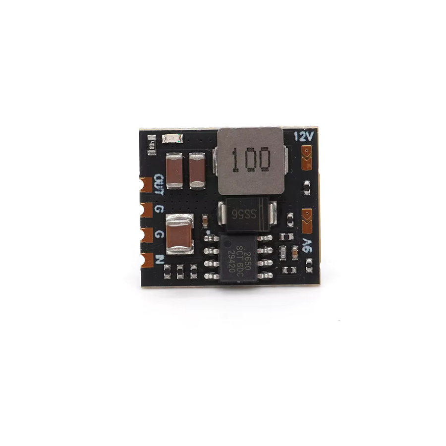 YSIDO Micro BEC Step-Down-Reglermodul 6-60V 12S 6S 5V/9V/12V-ADJ in Schwarz für RC-Modellflugzeuge, Helikopter und FPV-Renndrohnen - Bild 2
