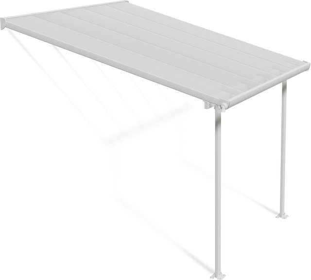 Palram Canopia Feria Terrassenüberdachung Weiß B: 305 cm, T: 298 cm, H: 260-305 cm - Bild 3