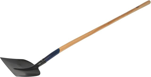 LUX-TOOLS Holsteiner Schaufel mit Eschenstiel in Schwarz, Höhe: 130 cm - Bild 1