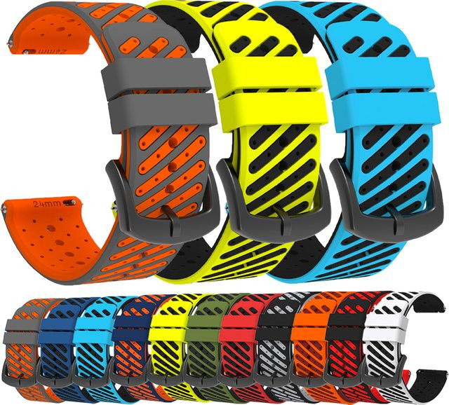 COROS Uhrenarmband Silikon, 24 mm, Unisex - Bild 1