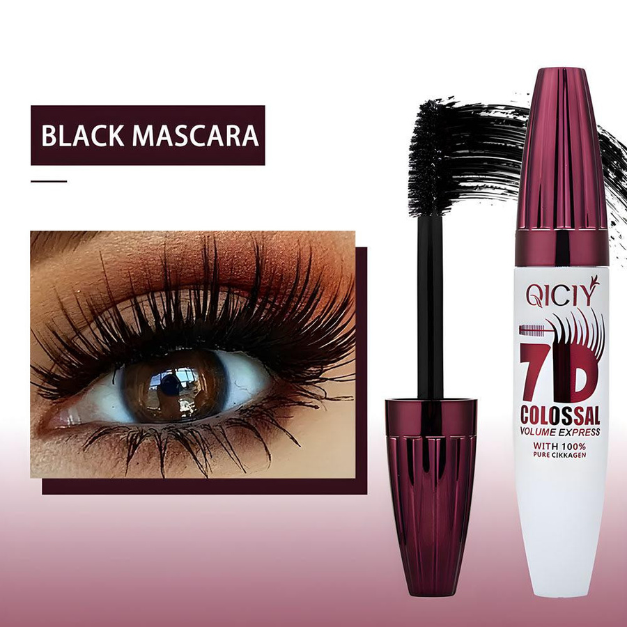 MMILE 7D Volumizing Mascara Super Black, wasserfest, Schwarz - Bild 3