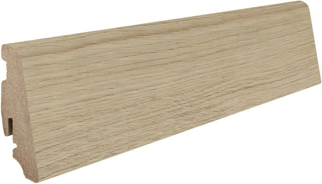 Haro Sockelleiste Eiche Sheffield/Lucca Natur in Braun und Beige, Höhe: 58 mm, Tiefe: 19 mm, Länge: 2.200 mm - Bild 1