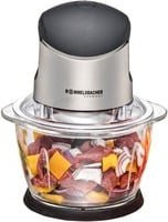 Rommelsbacher Multi Zerkleinerer MZ 400 aus Glas und Edelstahl in Silber und Transparent - Bild 1