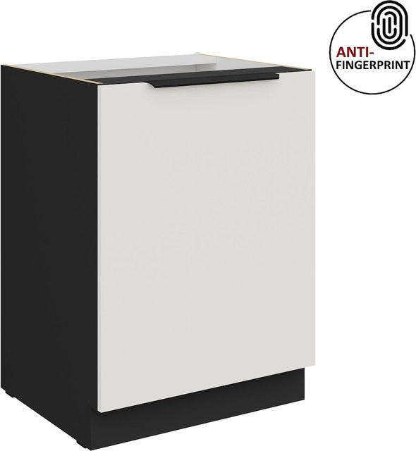 Küchenunterschrank ARIA in Weiss ultra matt mit Anti-Fingerprint-Beschichtung - Bild 1