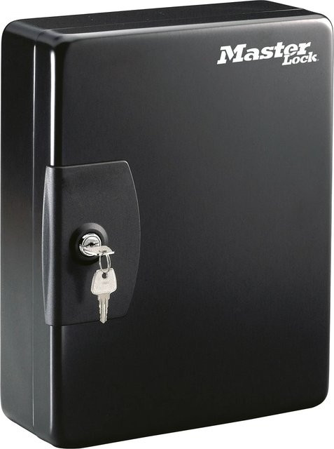 Master Lock Schlüsselkasten KB-50ML in Schwarz inklusive 50 Schlüsselanhänger - Bild 1