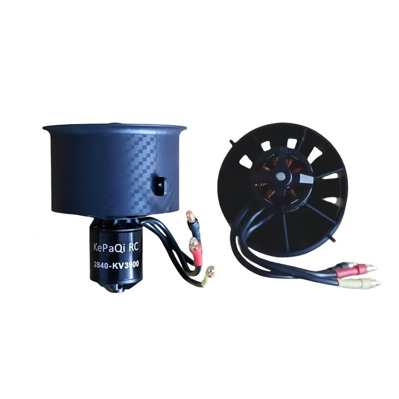 BANGSHE Kanalmotor 64mm 3500KV 3900KV Hochleistungsmotor, Metall, Schwarz - Bild 2