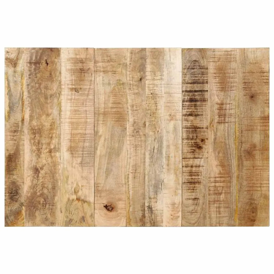 vidaXL Kopfteil aus massivem Mango-Rohholz in Braun, Breite: 120 cm, Höhe: 80 cm, Tiefe: 15 cm - Bild 1