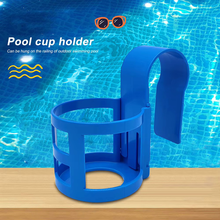 Alloet Multifunktionales Hängeregals für Pool und Boot in Blau zur Aufbewahrung von Bechern und Zubehör - Bild 2