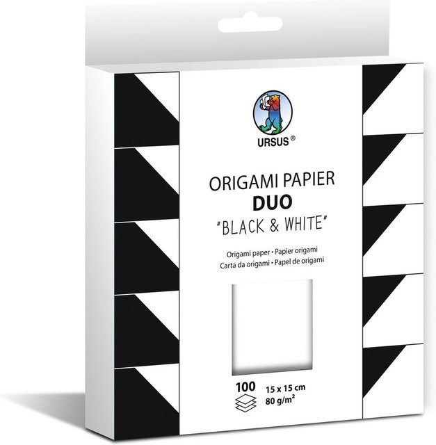 URSUS Origami Papier Duo Multicolor, 15 x 15 cm - Bild 1