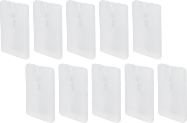 10 Stück Parfüm Sprühflaschen Kartenetui, 20 ml, White, Unisex - Bild 1