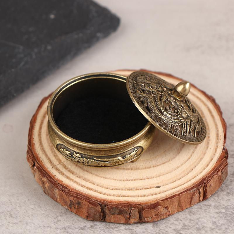 Lotus-Räuchergefäß aus Messing in Gold von xianyi01 für deine orientalische Dekoration - Bild 5