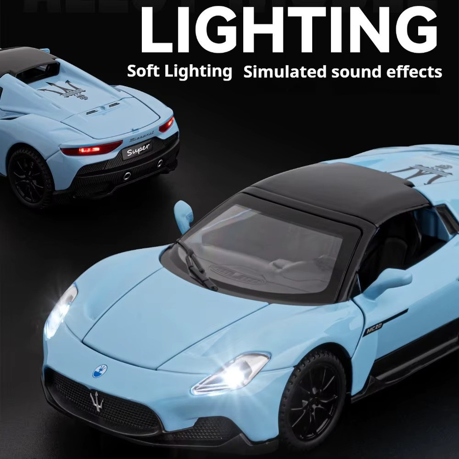 MAKEDA MC20 Walküre Supercar Modell, 1:32, Metall, mit Licht und Sound - Bild 2