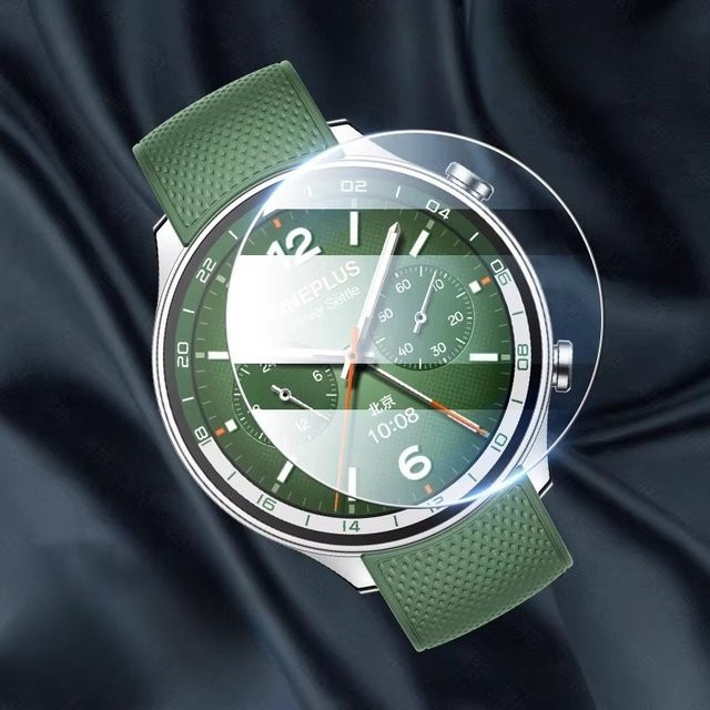 OnePlus Watch 3 Lite 43 mm Schutzfolie aus gehärtetem Glas, transparent - Bild 1