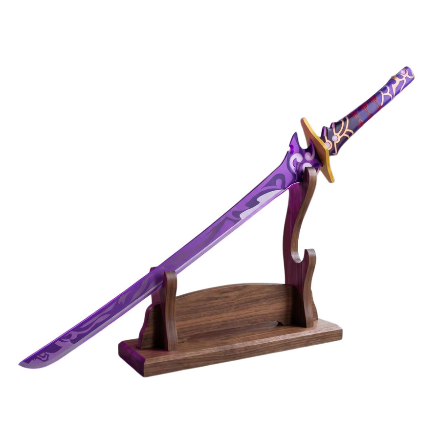 Bandai Genshin Impact Katana, Holz, Ninja, Fantasy - Bild 5