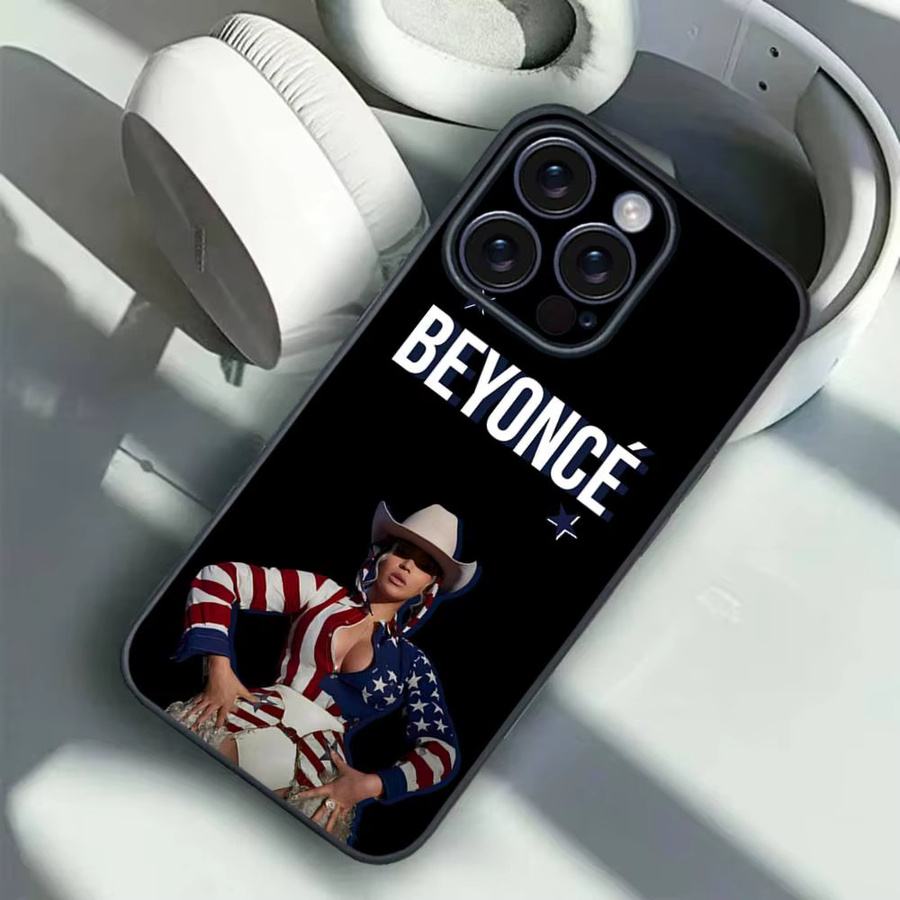 S-Singer B-Beyonce Handyhülle mit starker magnetischer Anziehung in Schwarz für iPhone 12 13 14 15 16 Pro Max mini Plus - Bild 5