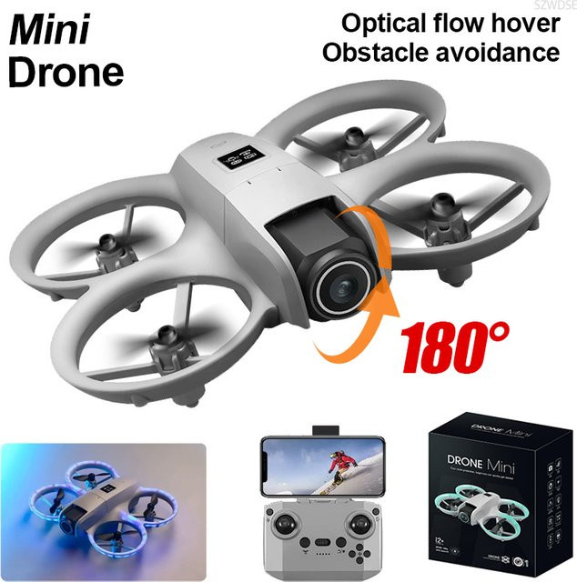 S116 Mini Drohne mit Dual-Kamera 6k/8k und Hinderniserkennung in Grau - Bild 1