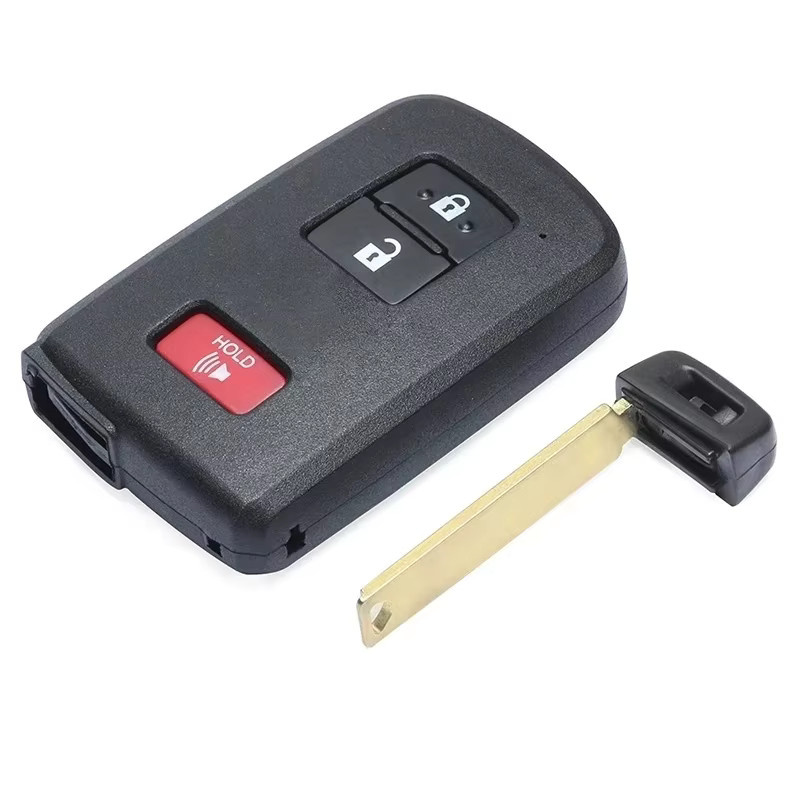 KEYECU Smart Key Fernbedienung in Schwarz für Toyota Prius, Tacoma, 4Runner, Tundra, Land Cruiser und Highlander (Modell 281451-2110 HYQ14FBA 231451-0010 HYQ14FBB) - Bild 2